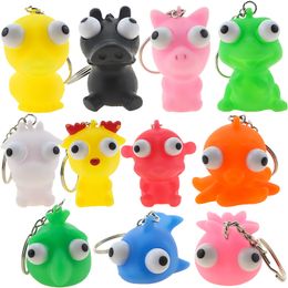 Panda Zombie Cow Big Eyes Relieve Stress Anxiety Squeeze Toy Gifts Z