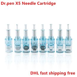 Replacement Dermapen Pin Micro Needle Cartridge Tips for Dr.pen X5 Auto Electric Derma Pen DRpen Needle Pins DHL fast shipping free