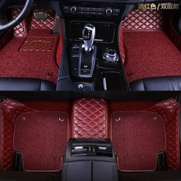 Special custom made car floor mats for Kia Sorento Sportage Optima K5 Forte Cerato K3 Cadenza waterproof leather carpet Car accessories