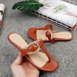 Heiße Verkaufsbraun Prise Pinch Pantoffeln 0070 Frauen Pantoffeln Pantoffeln Fahrer Sandalen Gleitungen Sneaker Princetown Leder Slipper Echtes Lederschuhe