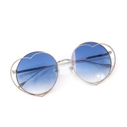 Luxury- Round Sunglasses Fashion Women 2019 Alloy Frame Retro Mirror Sun Glasses Lady Female Vintage Brand Designer UV400 SMU111S