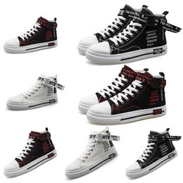 platform womons mens canvas shoes black white red platform designer sneakers mens trainers homemade brand made in china size 3544
