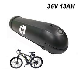 Ebike battery 36v 13ah electric bicycle battery 36 volt bottle battery for motor 36v 500w