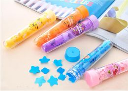 Portable Wash Hands Soaps Travel Test Tube Packing Paper Soap Flower Kindergarten Children Soapslice HOT Sale SN1241