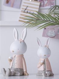 Child birthday gift cartoon rabbit piggy bank girl heart piggy bank ins piggy bank ornament decoration