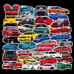 100pcs lot Fashion Trend Waterproof PVC Removable Stickers Laptop Skateboard Guitar Luggage Case Car Motorcycle Bike Graffiti Stic326h