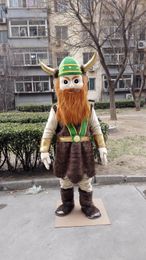 Halloween Viking Mascot Costume High Quality Cartoon pirate Anime theme character Christmas Carnival Party Fancy Costumes