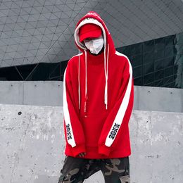 2018 Winter Autumn Warm Hoodies Men Cotton Hip Hop Thick Sweatshirts Long Sleeve Headwear Hoody Brand Clothing