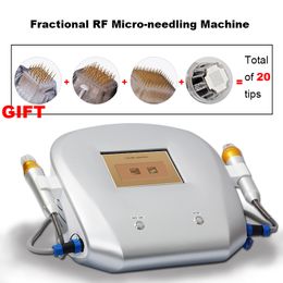 microneedling needles UK - 2021 microneedling face lift fractional rf micro needle beauty machine home skin tightening device