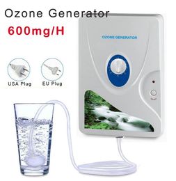 Wash fruit Water Ozone Generator 600mg/h 110V/220V Great For Removing Smells Ozonated Water Hydroponics Good for health Applicances CY96-7