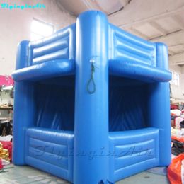 Promotion Booth Removable 3m Advertising Inflatable Stall Tent Street Air Blow Up Stand Kiosk For Events