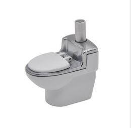 Manufacturer's Direct Sale Metal Pipe Aluminium Alloy Pipe Toilet Modelling Creative Easy to Carry and Clean