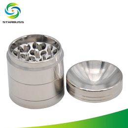 40MM Smoke Crusher with Four Layers of Zinc Alloy Concave Smoke Grinder Diameter