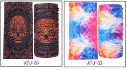 New Fashion Headband Scarf Magic Ring Neck Dragon Bandana Variety Turban Hood Multi Function Seamless Tubular Motorcycle