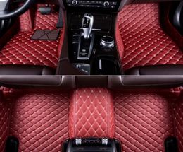 For Lexus LS460 2007-2019 Car Floor Mats Front Rear Liner Waterproof Car Mat277D