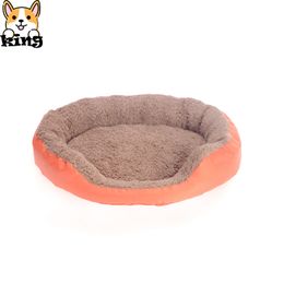 Mode Lits Pour Chiens D Hiver Chaud Pour Les Petits Animaux Niche Maison Douce Maison Sofa Extérieur Cat Mat Gros Dropshipping