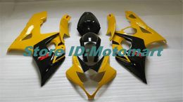 Injection Mold Fairing kit for SUZUKI GSXR1000 2005 2006 GSX R1000 GSXR 1000 K5 05 06 Fairings Set+gifts yellow black SG75