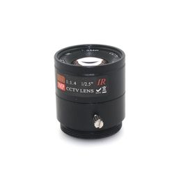 Wholesale CCTV LENS 8mm 40degrees 1/2.5 " 3MP F1.4 Fixed CS Mount Mega Lens 1080P HD CCTV Lens For CCTV Camera