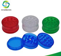Multi-color three-layer plastic hand grinder metal grinder diameter 40mm plastic grinder