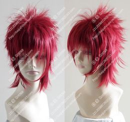 Fate/Grand Order Fuuma Kotarou Red short Hair Heat Resistant Wig Cosplay Wigs