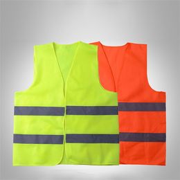 Reflectives Vest Traffic Warehouse Safetys Security Reflective Safety Vests safe Working Clothes Night light net safety suit T9I00227