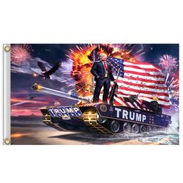 Trump Flag Hand Flag For President USA Donald Trump Election Banner Flag Donald Flags Make America Great Again EEA1691