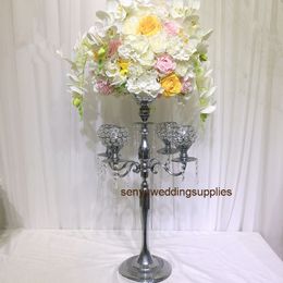New crystal walkway stand wedding aisle decorations pillar for weddings decor senyu0218
