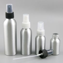 360 x 30ml 50ml 100ml 120ml 150ml 250ml Aluminium Empty Mist Sprayer Bottles Portable Watering Can Pot Metal Containers