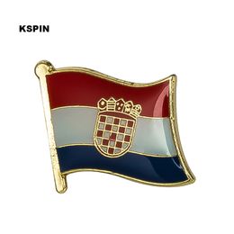 Croatia Flag Lapel Pin Flag Badge Lapel Pins Badges Brooch KS0095