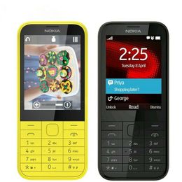Original Nokia 225 Single Core 2.8" Unlocked 2MP Camera 2G GSM FM Bluetooth MP3 Player Dual Card Cellphone