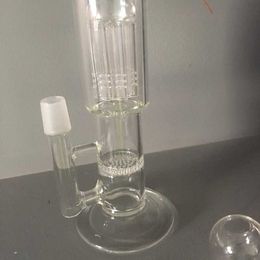 29cm Glass Bong Blue Green Clear Water Pipes with Joint 18.8mm Dab Concentrate Rigs Glass Bongs Dome Nail Recycle