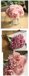 2019 Beautiful Peony Artificial Silk Flowers 5 heads bouquet flores home party spring wedding decoration mariage fake Flower