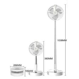 5 in 1 Multifunction Portable Mini Foldable Electric LED Fan air conditioner Desk Table Fans USB Charging for home outdoor office