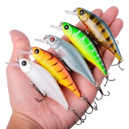 3.54 LENPABY 8 pcs Deep Plong/ée Minnow p/êche leurres Crankbaits Kit pour Bass et Trout Fishing Tackle 9 cm 8,3 g