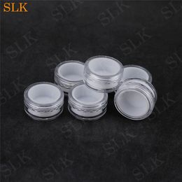 Small acrylic container concentrate 710 plastic storage jars Huge Stock 5ml silicone oil tobacco storage Container