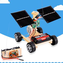 Science and technology small diy solar remote control racing primary secondary students popular science model wholesale factory