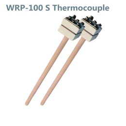 Freeshipping WRP-100 S type Platinum and Rhodium Thermocouple Probe Temperature Sensor 0-1350 Degree