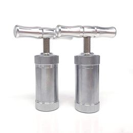Portable Edelstahl Pollen Presse Kompressor Kraut Tabak Hand Held Brecher