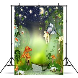 fairy tale Vinyl photography background for child baby shower portrait backdrop photo studio