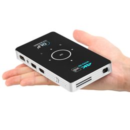 Raypodo DLP 1000 Lumens mini pocket projector with 5000MA battery