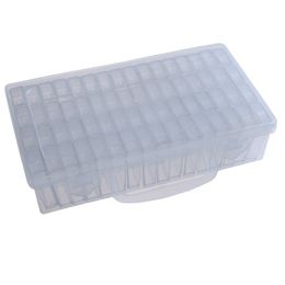 2022 scatola calda del branello Portable 64 Lattice Bead Storage Box Alta qualità Pratico perline per unghie Custodia in plastica trasparente Vendita calda 23jt Ww