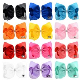 American Style Ins Toddlers Hairwears New Arrival Baby Girls High Quality Cute Bow Hair Clips Kids Party Hairpins