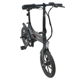 ONEBOT S6 Portatif Katlanır Elektrikli Bisiklet 250W Motor Maks 25km / h 6.4Ah Akü - Siyah