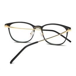 Wholesale- Frame Women Fashion Oversized Spectacle Frames Big Size Full-framed Men Optical Eyeglasses Clear Eyeglass 225