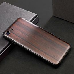 real ebony wood plus tpu Cases for iphone x xs max xr 7 8 hard cover carving wooden smartphone shell protector