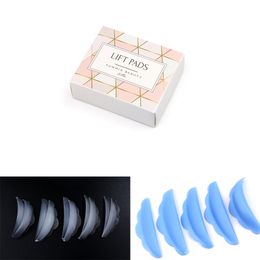 Funmix 5Pair/set Silicone Eyelash Perm Pad Recycling Lashes Rods Shield Lifting 3D Eyelash Curler Tools Durable False Eyelashes