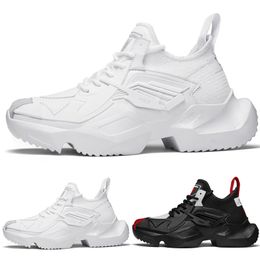 Alta qualidade Plataforma shop01 sneaker type8 almofada laço vermelho menino negro branca macia jovem homens correndo Calçados formadores Designer sapatilhas esportivas