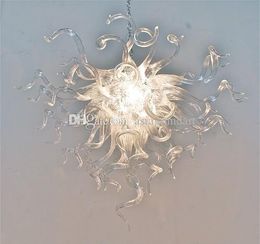 Classic Clear Lighting 100% Mouth Blown Murano Glass Pendant Chain Chandelier Lights Art Sun Light for Kids Chandelier Lighting