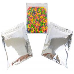 Plastic Aluminium Foil Package Bag Resealable Zipper Bags Smell Proof Pouch for Food Coffee Tea Packaging