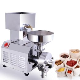 Qihang_top Multi-functional 2200W grain grinding machine commercial corn flour milling grinder electric peanut sesame pulping machine price